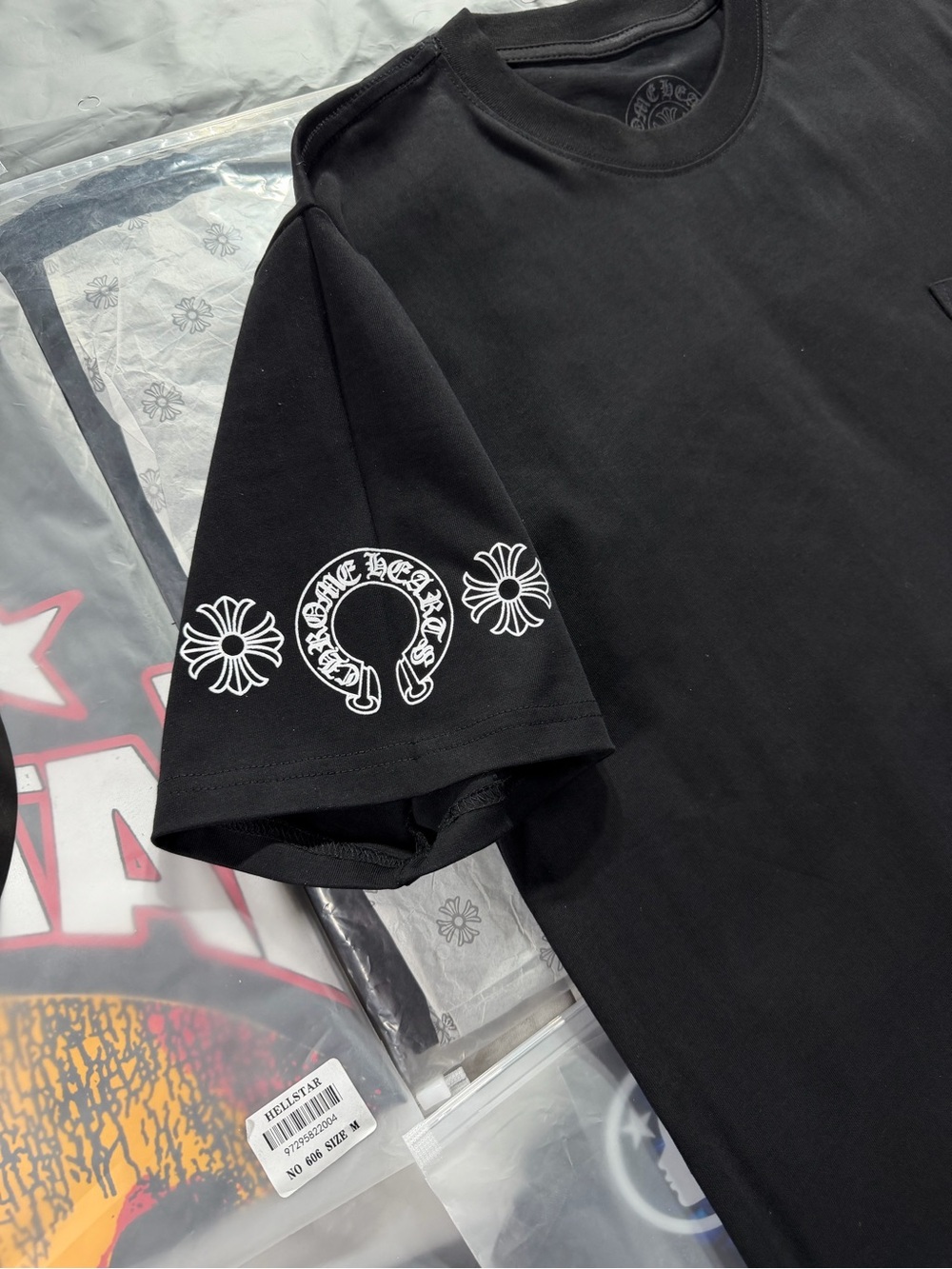 Chrome Hearts Multi Cross T-shirt ‘Black’ - Picture 7 of 8
